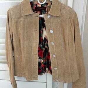 Hal Rubenstein Ladies Suede Jacket